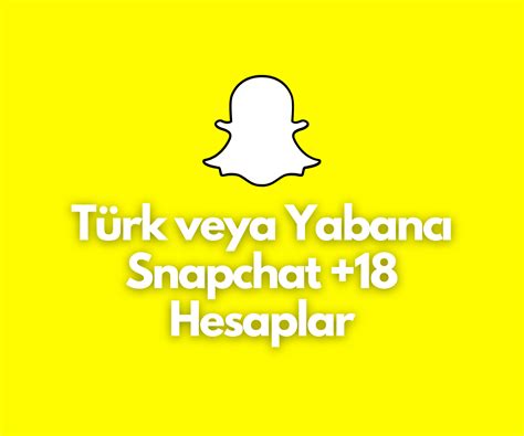 snapchat escort hesapları türk|Takip Edilesi Snapchat Hesapları .